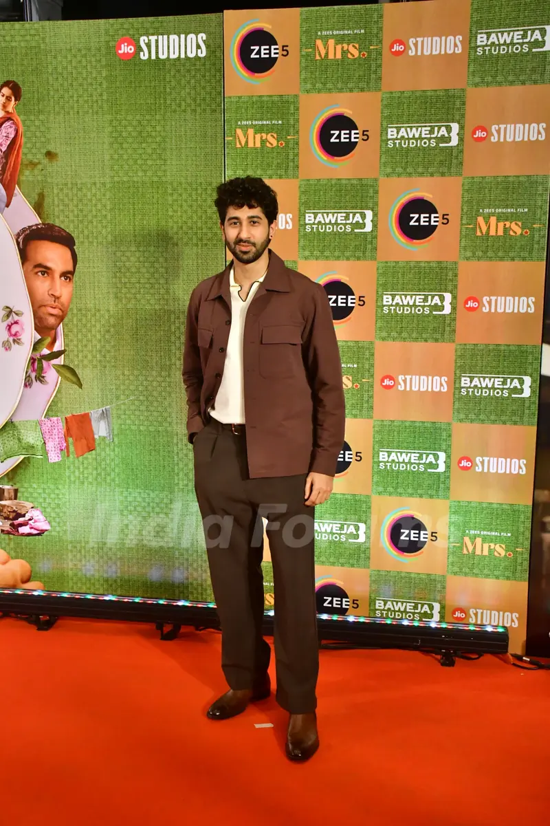 Vihaan Samat grace the the premiere of Mrs.