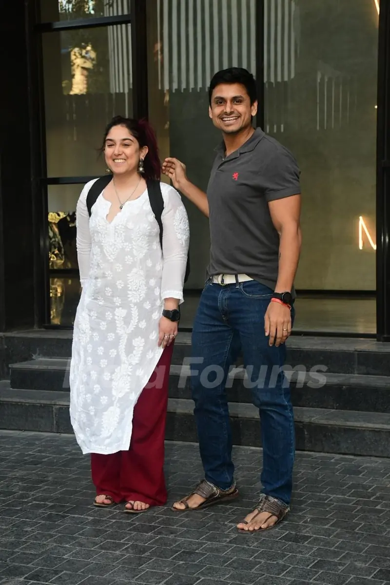 Ira Khan and Nupur Shikhare snapped in the city