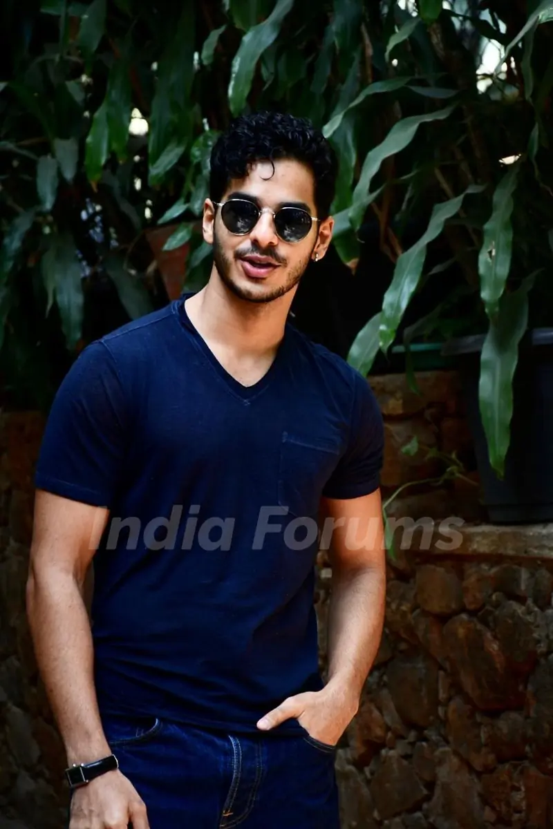 Ishaan Khatter snapped in the city