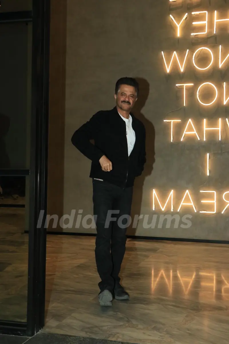 Anil Kapoor  grace the special screening of Loveyapa at Excel Entertainment’s office