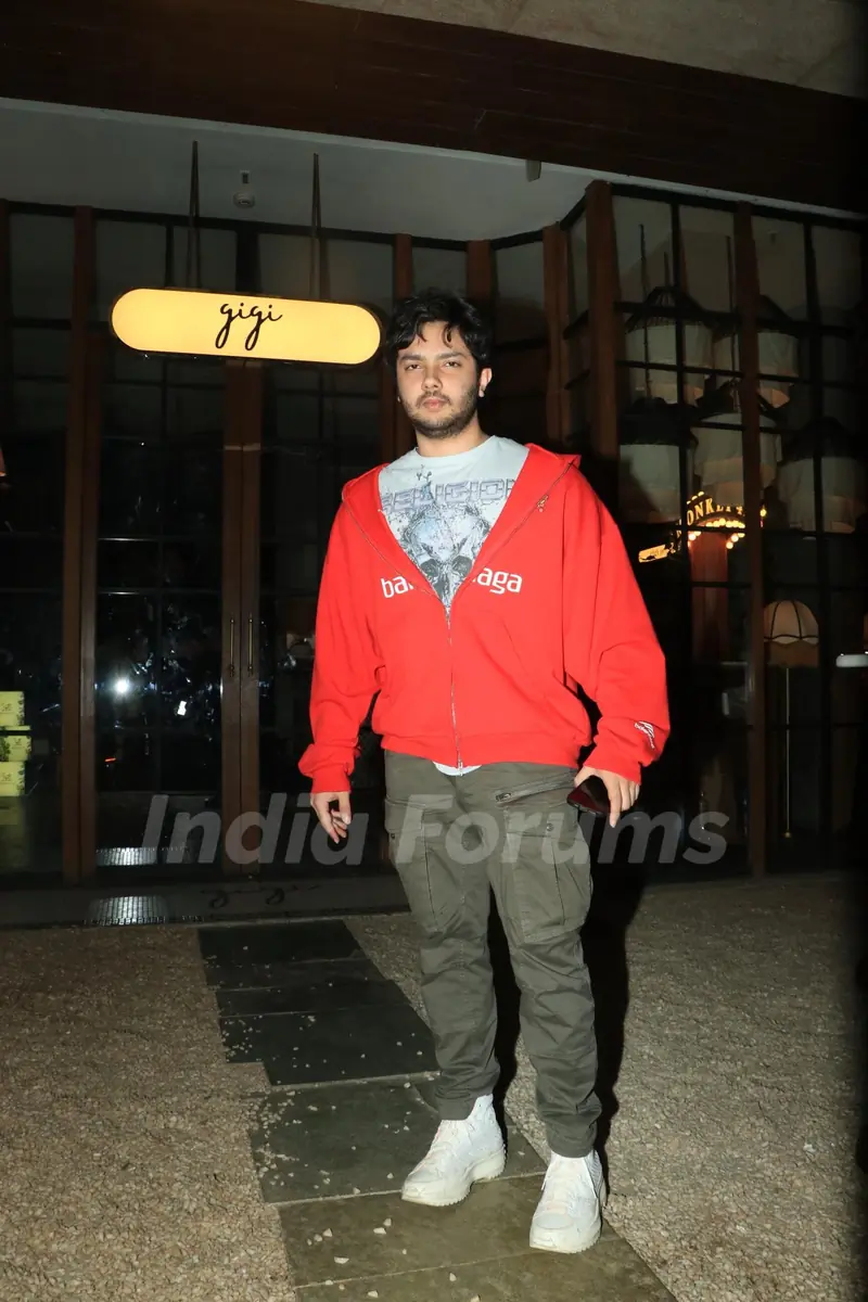 Nirvaan Khan snapped in the city