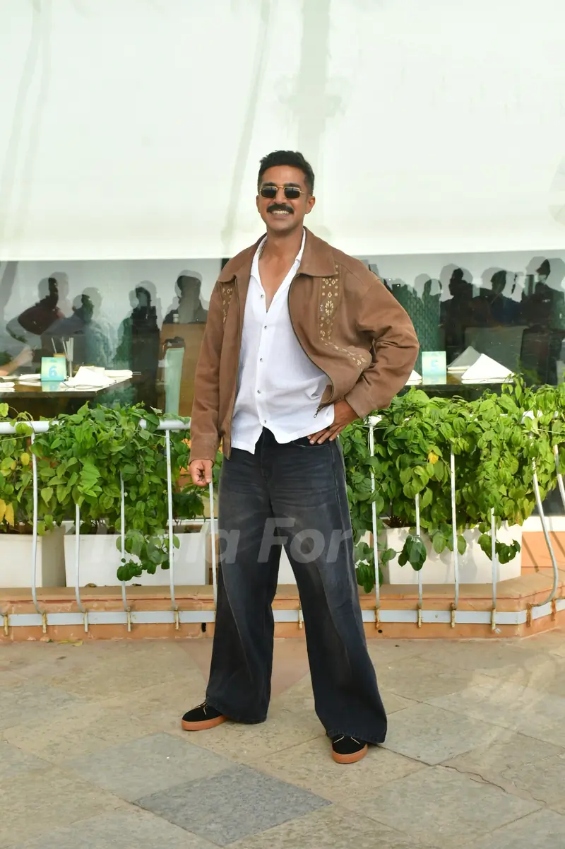 Saqib Saleem snapped promoting his Upcoming Zee5 Series Crime Beat