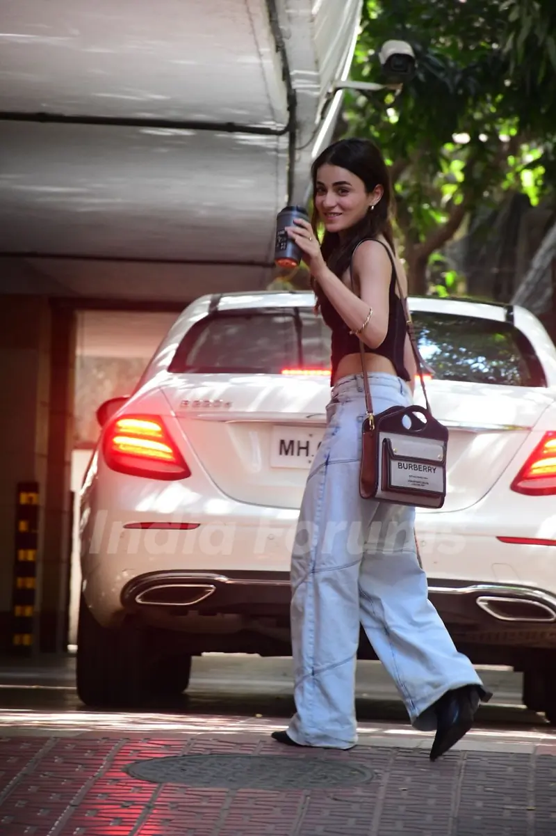 Radhikka Madan snapped in the city