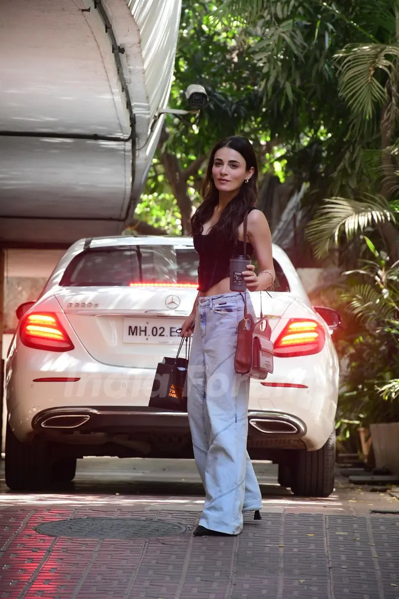 Radhikka Madan snapped in the city