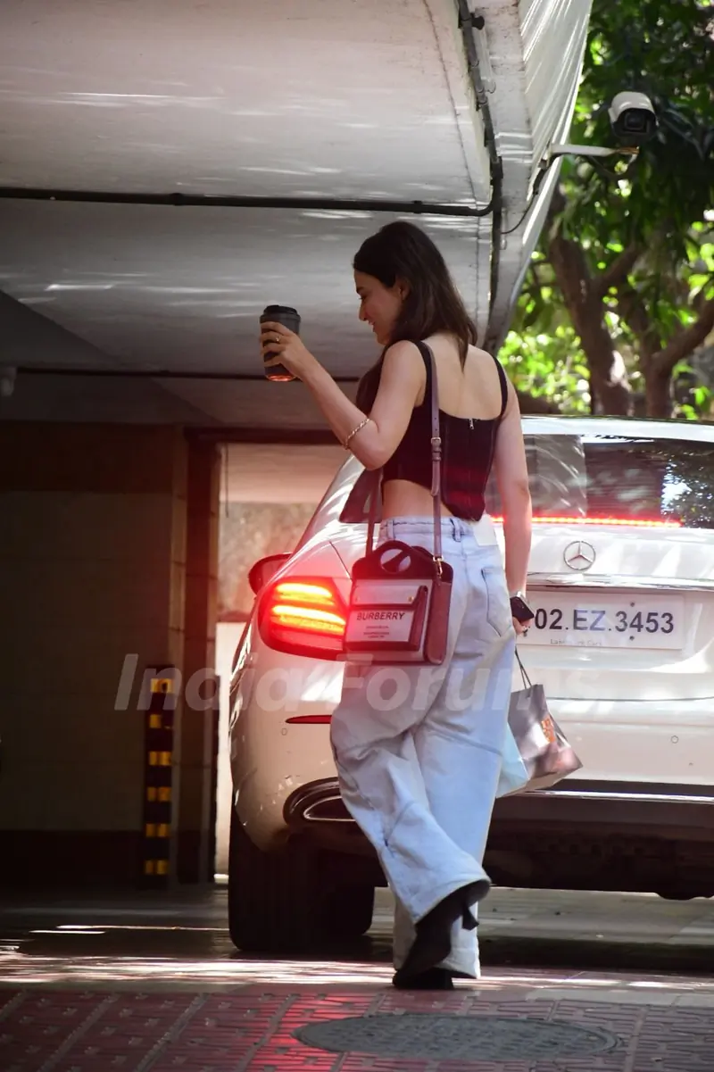 Radhikka Madan snapped in the city