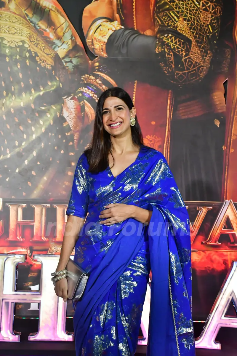 Aahana Kumra grace the screeing of Chhaava