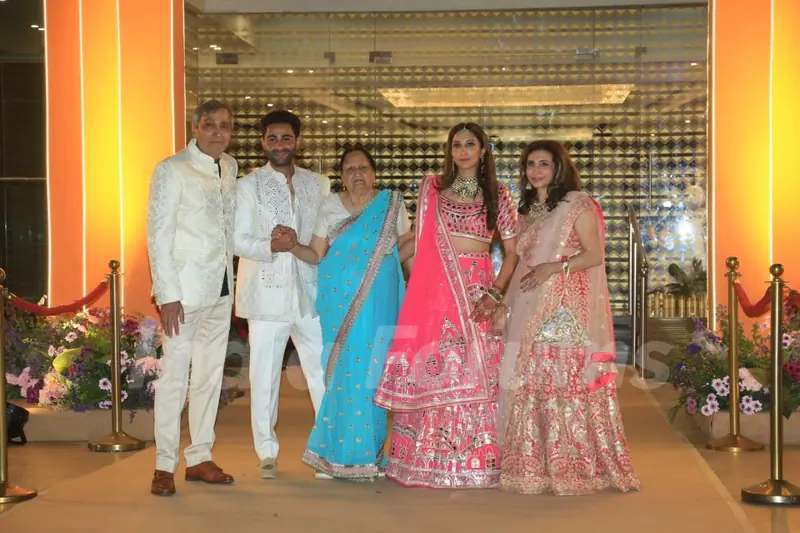 Armaan Jain grace Aadar Jain’s Mehendi ceremony