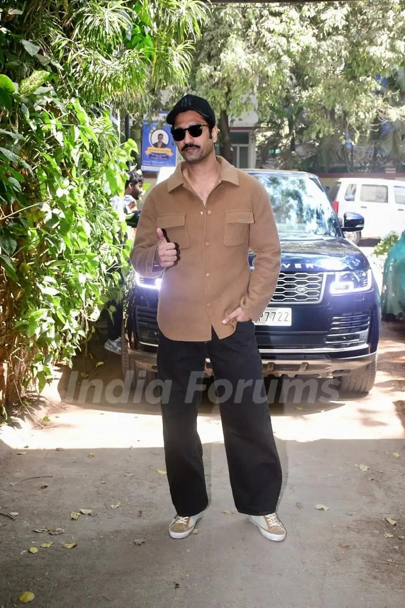Vicky Kaushal  snapped in the city