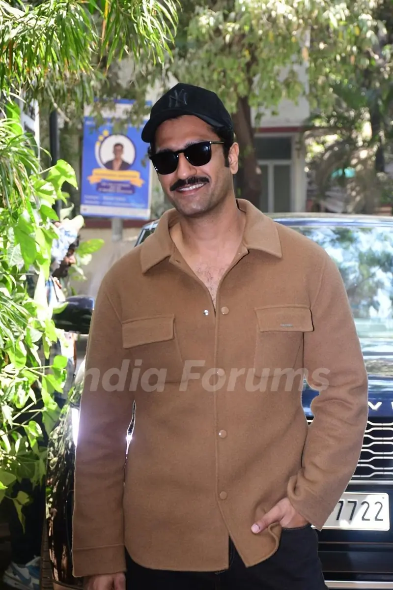 Vicky Kaushal  snapped in the city