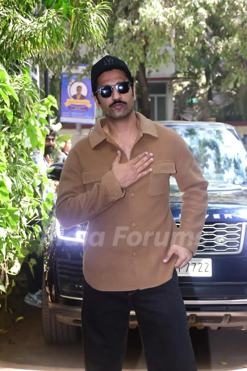 Vicky Kaushal  snapped in the city