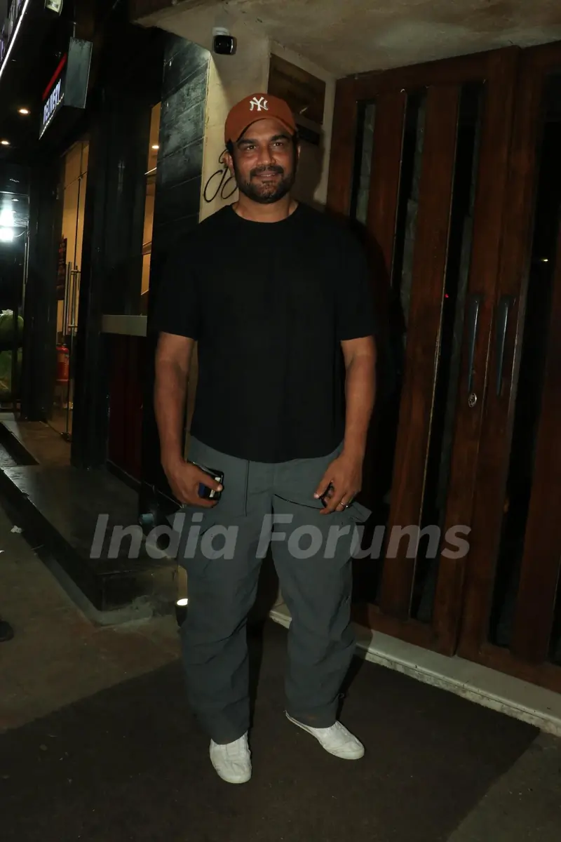 Sharad Kelkar snapped in the city