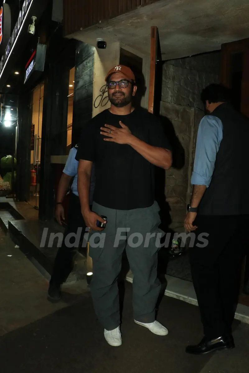 Sharad Kelkar snapped in the city