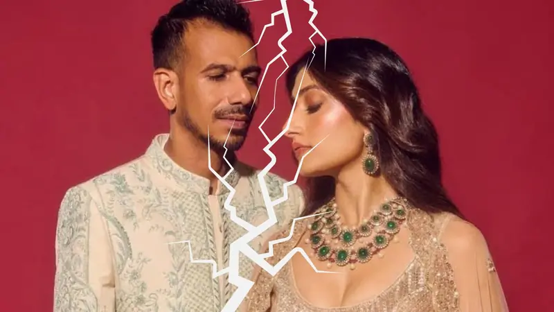 Yuzvendra Chahal and Dhanashree