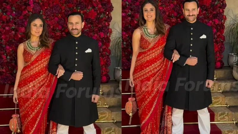 Kareena Kapoor & Saif Ali Khan Make a Regal Comeback at Aadar Jain Wedding After Saif’s Attack - WATCH