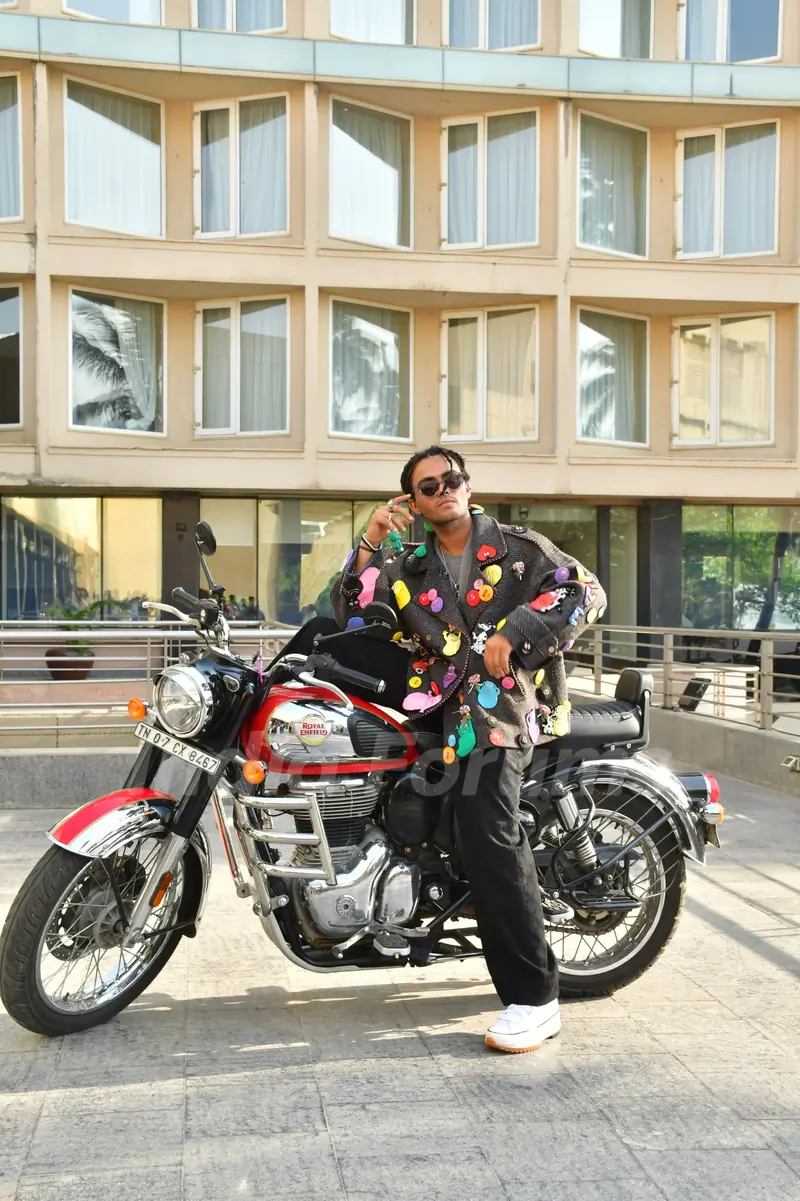 Sparsh Shrivastav snapped promoting upcoming series 'Dupahiya'