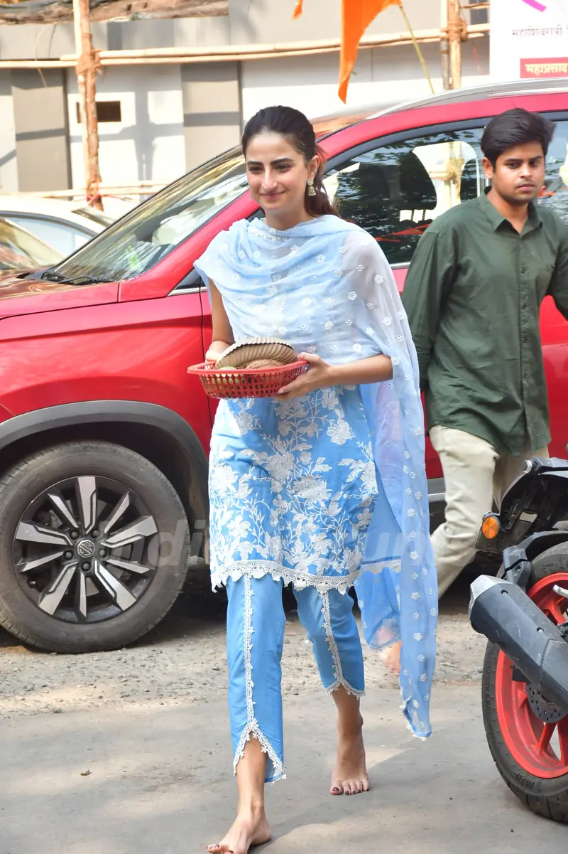 Palak Tiwari snapped in the city 