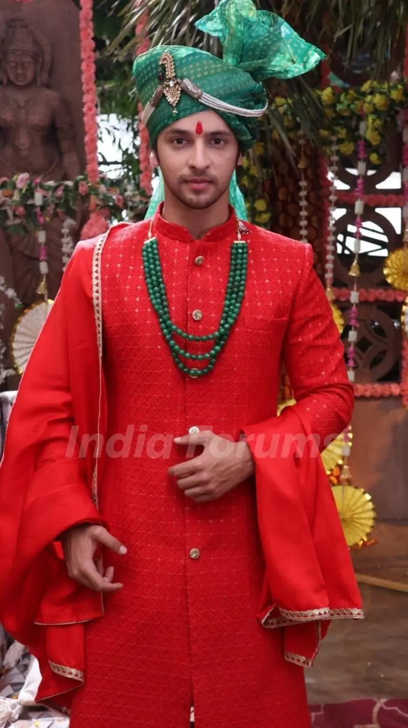 Shivam Khajuria Snapped at the sets of Anupamaa