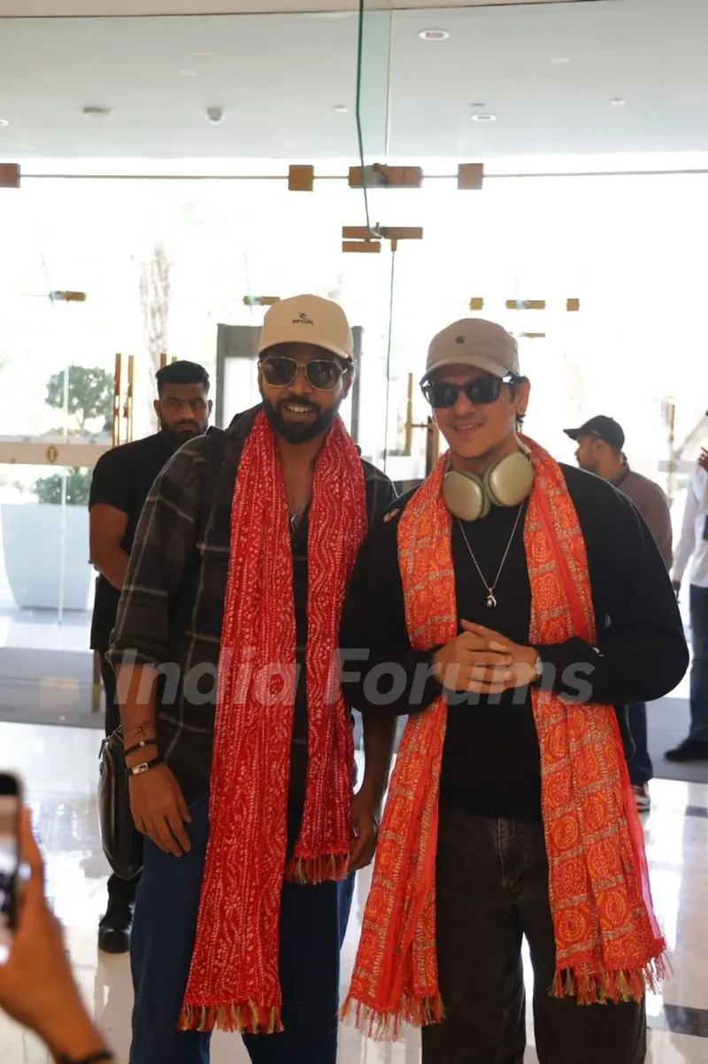 Vijay Varma and Abhishek Banerjee arrive in Jaipur for the IIFA Digital Awards 2025