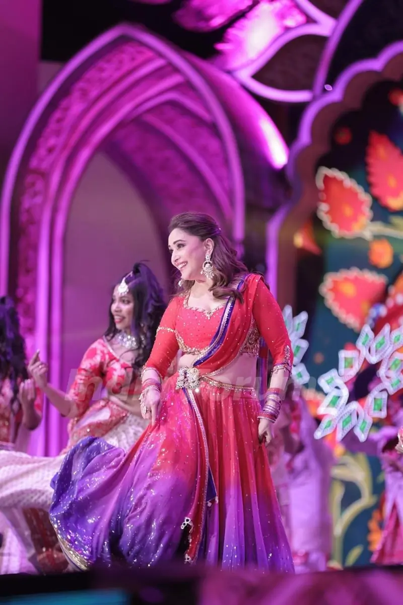 Madhuri Dixit performs at the IIFA Awards 2025