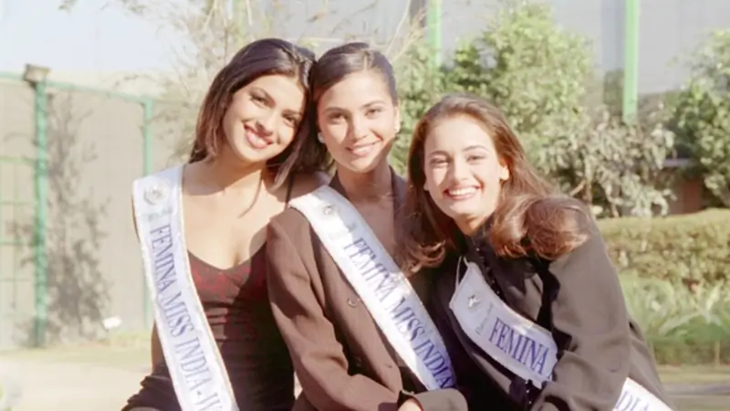 Dia Mirza, Lara Dutta and Priyanka Chopra