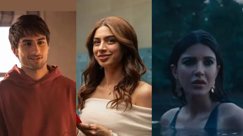 Ibrahim, Khushi and Shanaya