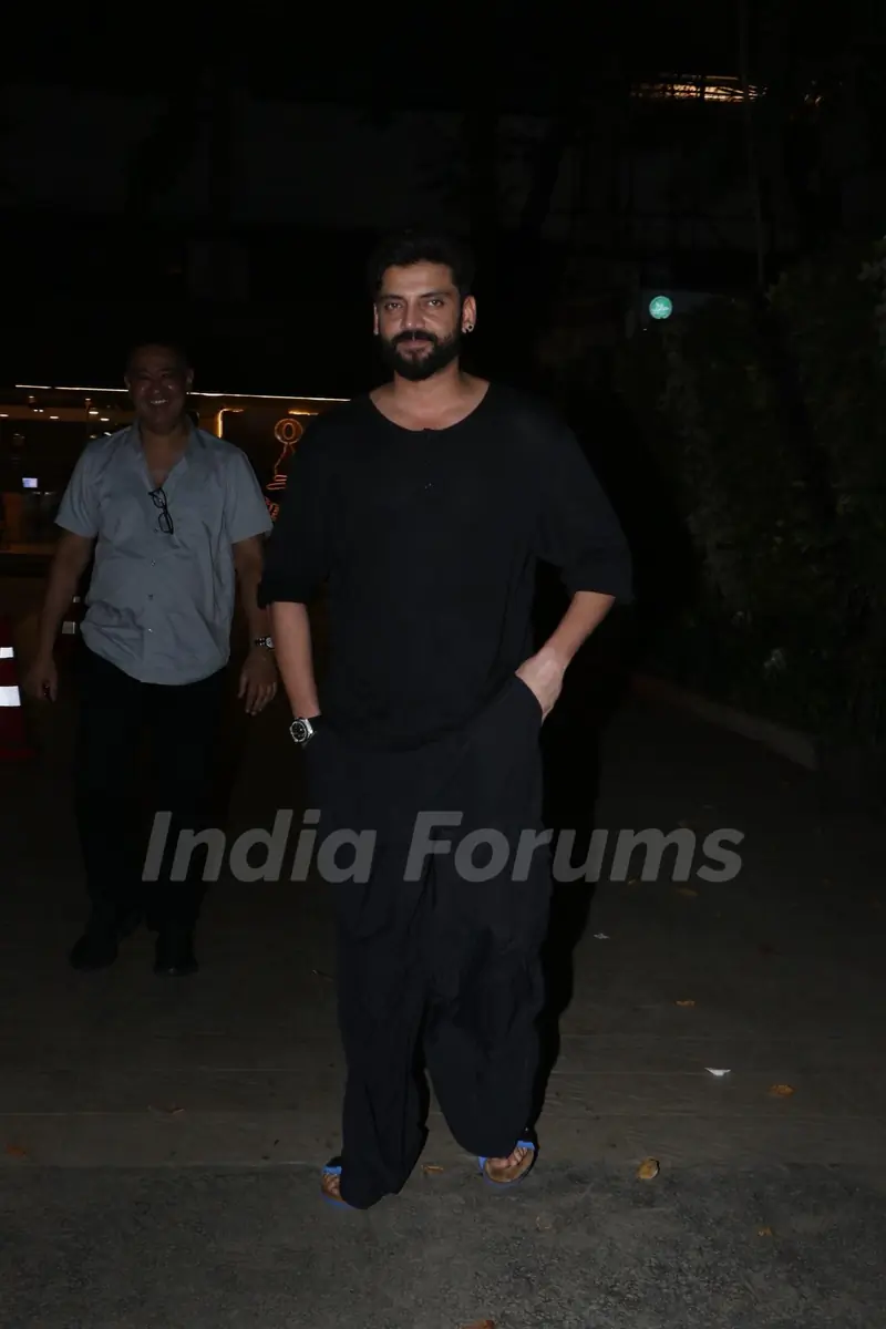 Zaheer Iqbal  snapped in the city