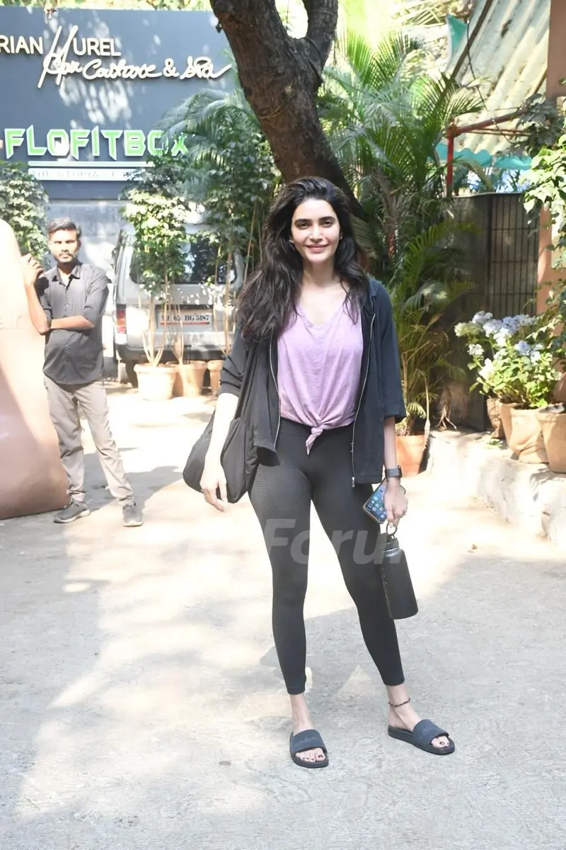 Karishma Tanna  snapped in the city