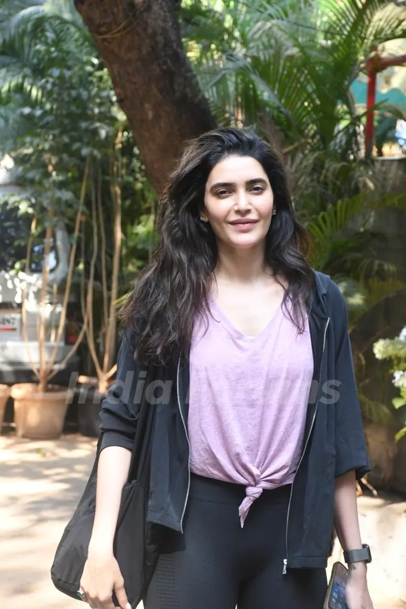 Karishma Tanna  snapped in the city