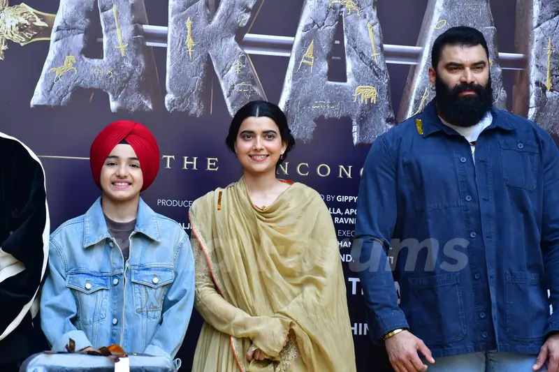 Nikitin Dheer and others attend Akaal: The Unconquered trailer launch