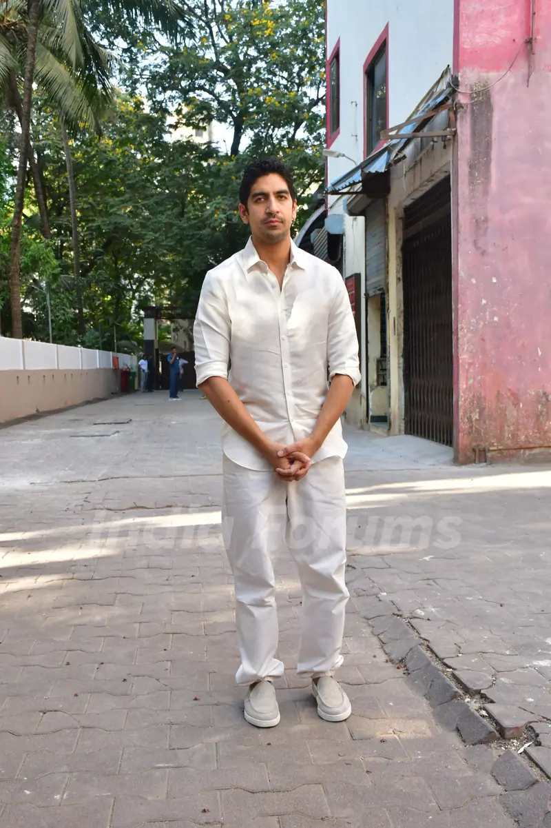  Ayan Mukerji at his father Deb Mukherjee's Prayer meet