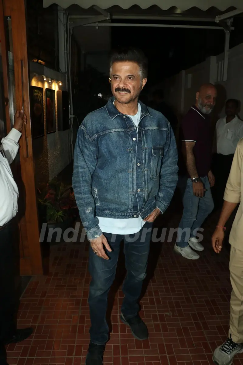 Anil Kapoor snapped in the city