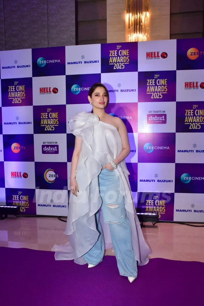 Tamannaah Bhatia grace the press conference of Zee Cine Awards 2025