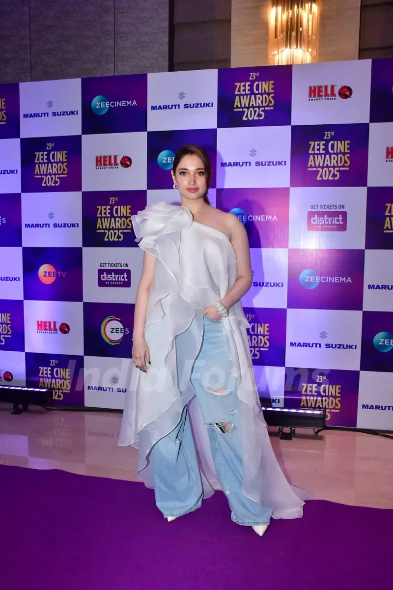 Tamannaah Bhatia grace the press conference of Zee Cine Awards 2025