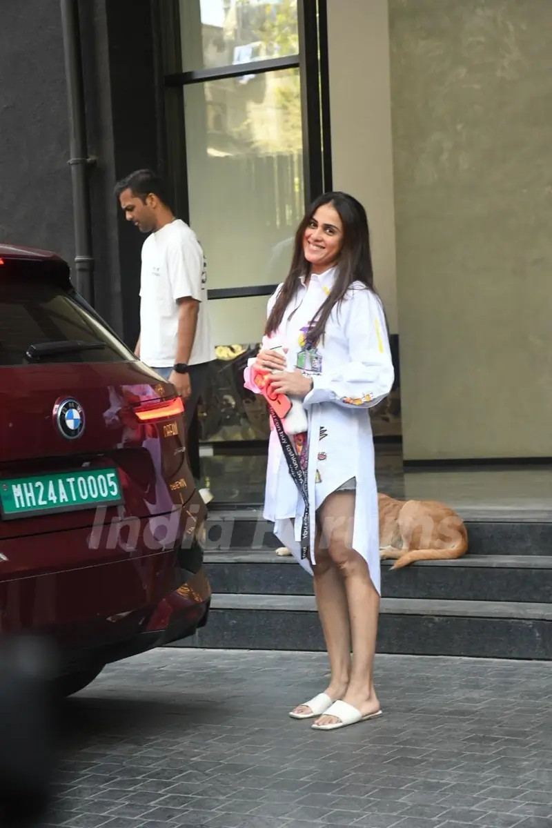 Genelia Deshmukh snapped In the city