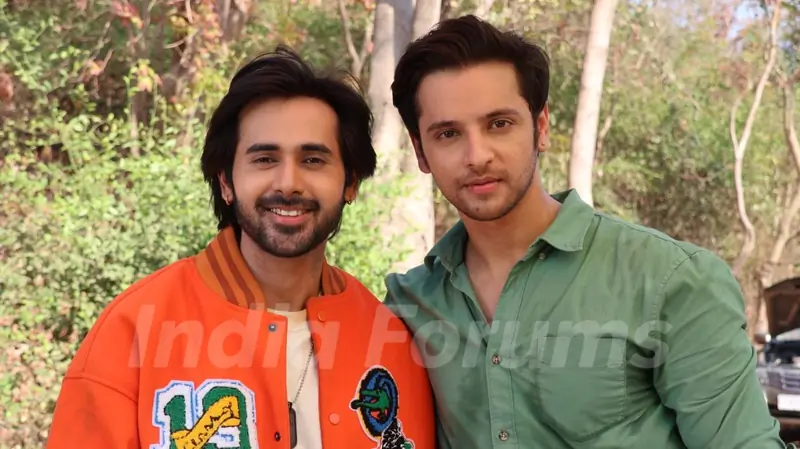 Randeep Rai and Shivam Khajuria snapped shooting on the sets Anupamaa