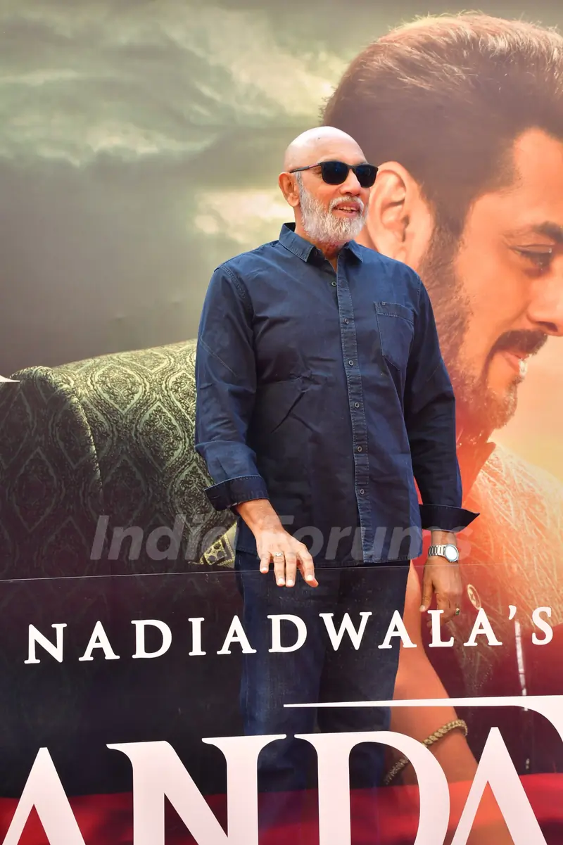 Sathyaraj attends Sikandar trailer launch