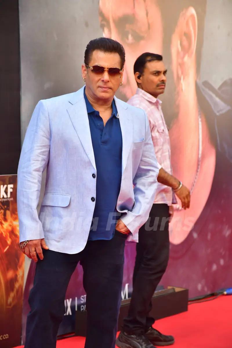 Salman Khan attends Sikandar trailer launch