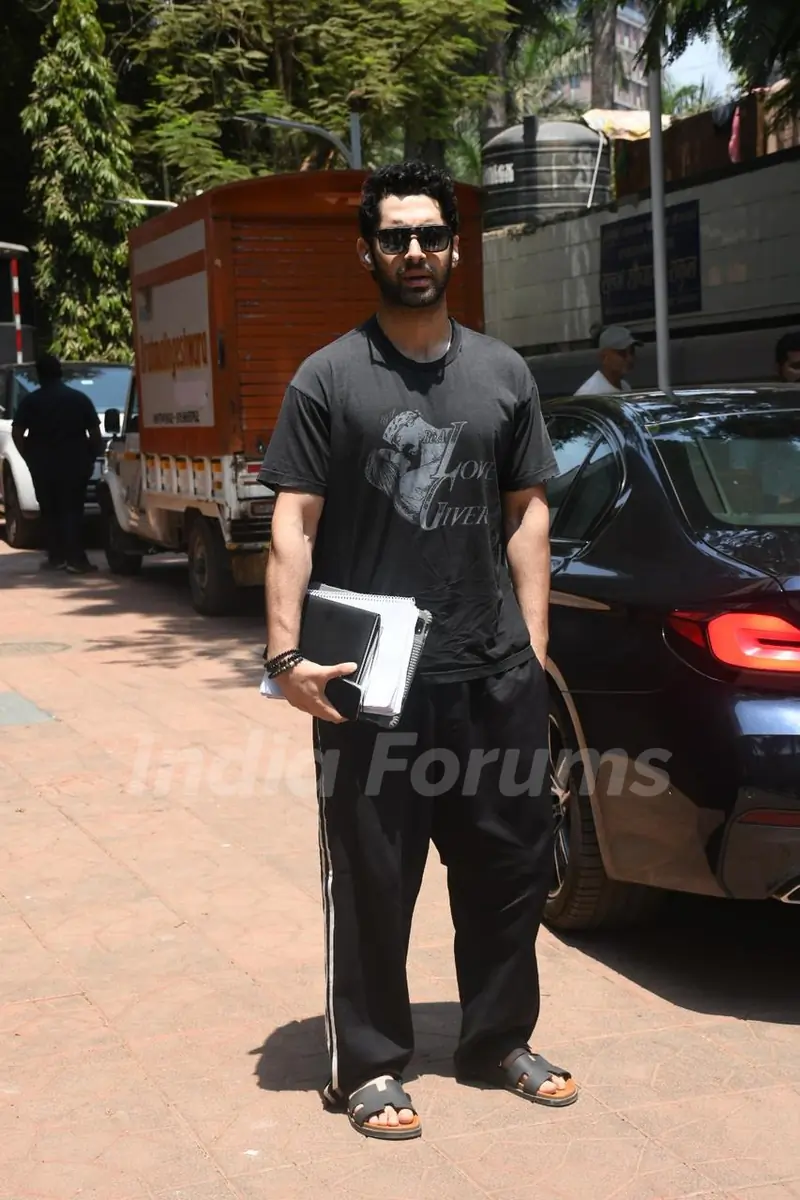 Laksh Lalwani snapped in Bandra