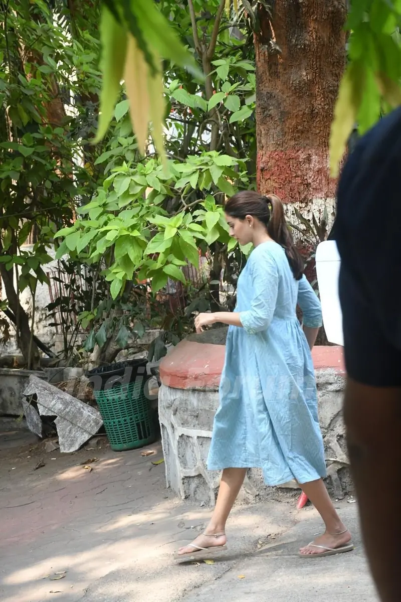 Ananya Panday snapped in the city