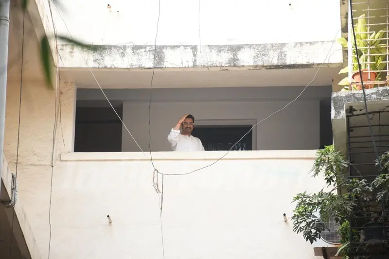 Aamir Khan snapped on Eid