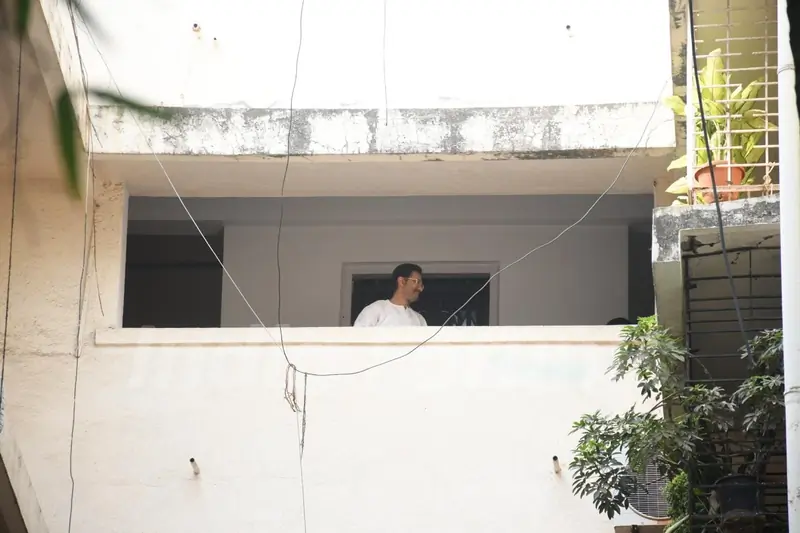 Aamir Khan snapped on Eid
