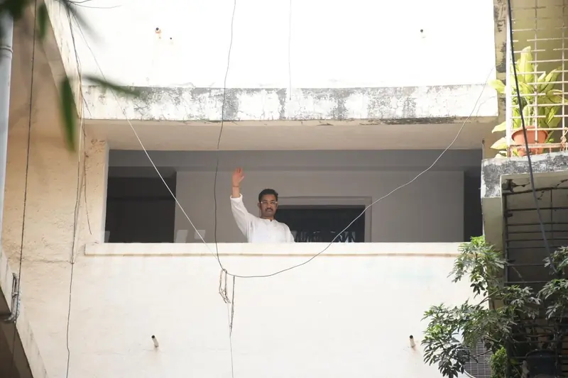 Aamir Khan snapped on Eid