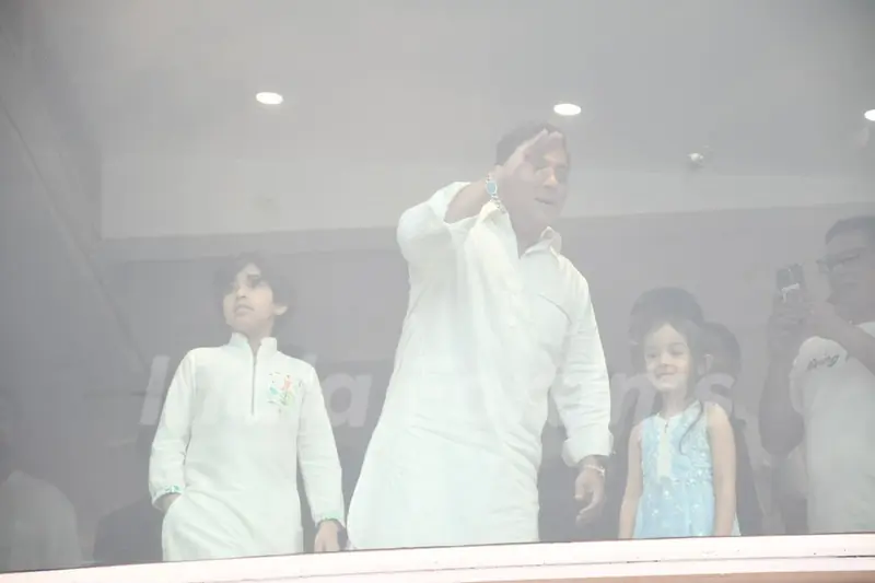 Salman Khan snapped on Eid