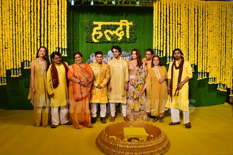 Rajkummar Rao and Wamiqa Gabbi  snapped at the trailer launch of 'Bhool Chuk Maaf'