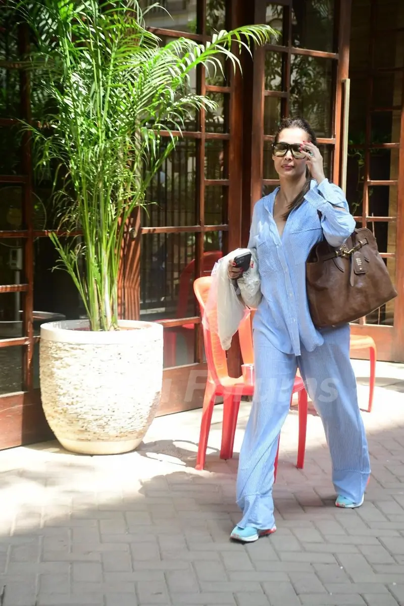 Malaika Arora snapped in the city