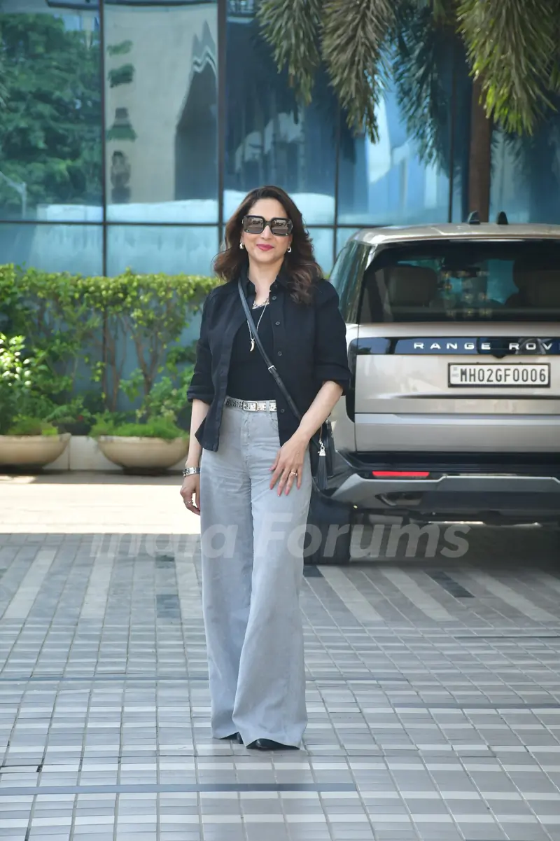 Madhuri Dixit spotted in the city 