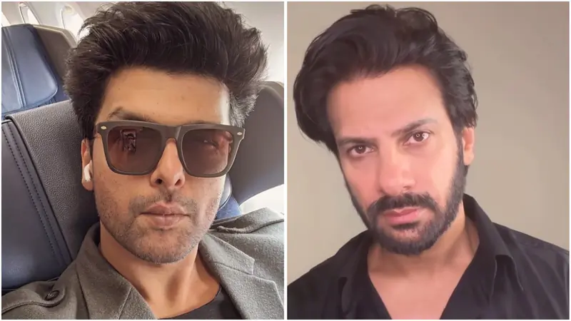 Kushal Tandon and Karan Veer Mehra