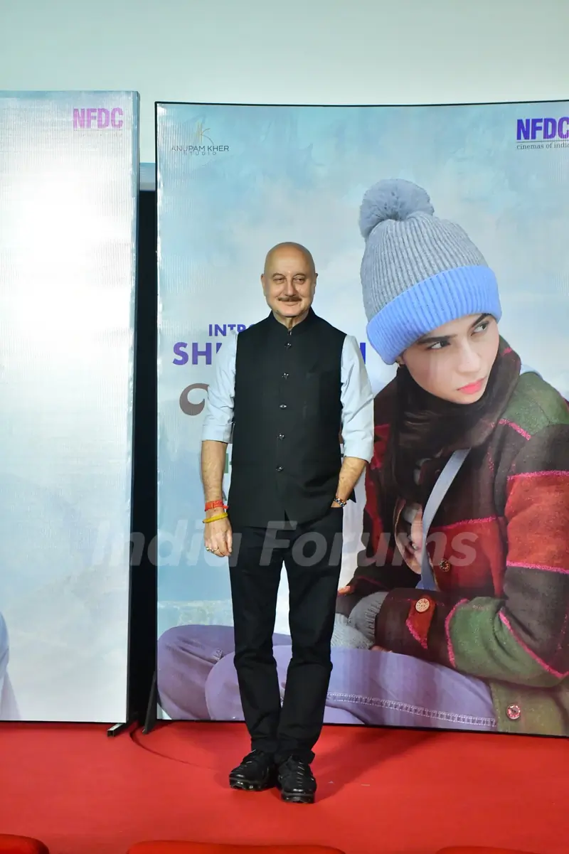 Anupam Kher grace the press conference of 'Tanvi The Great'