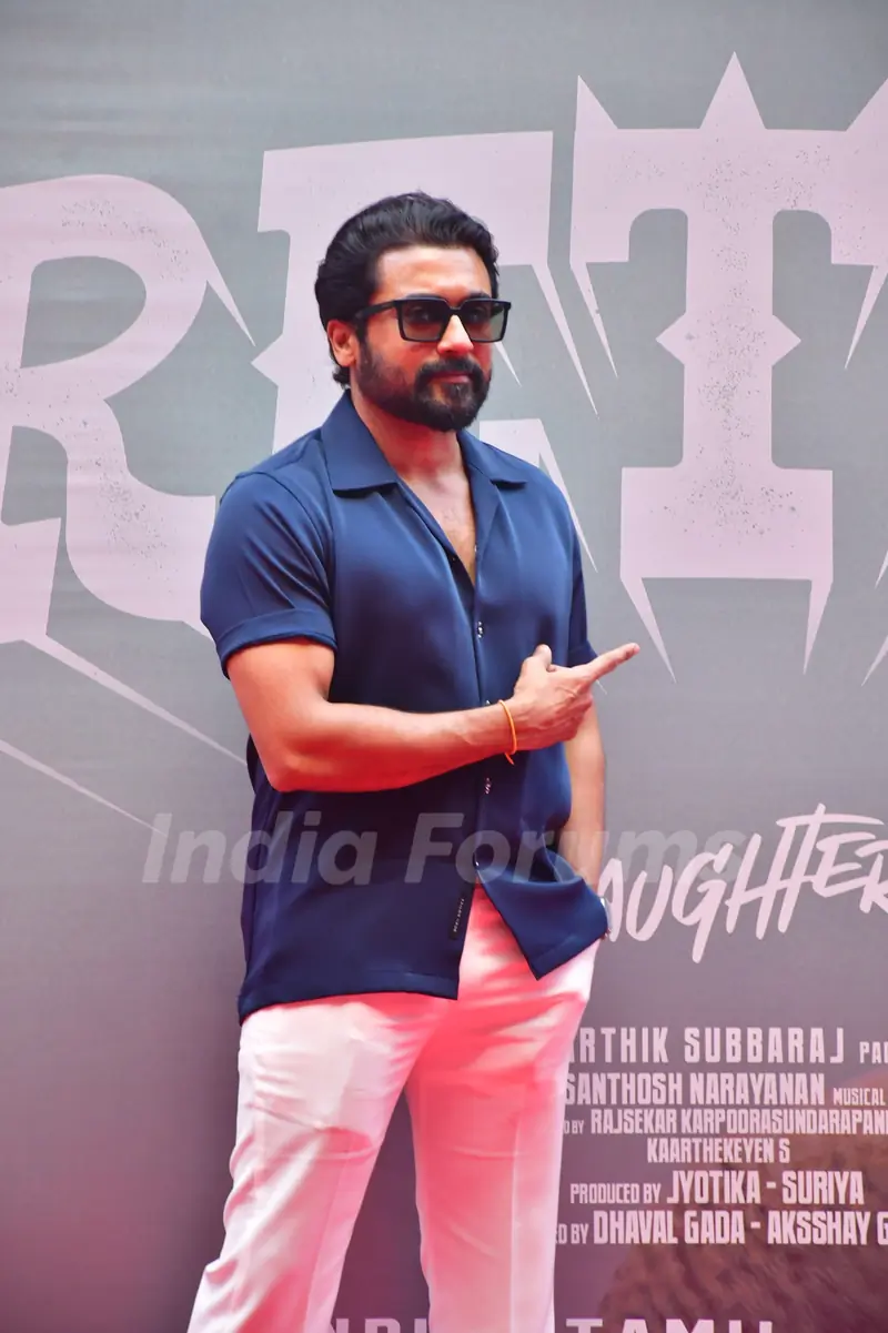 Suriya snapped promoting Retro