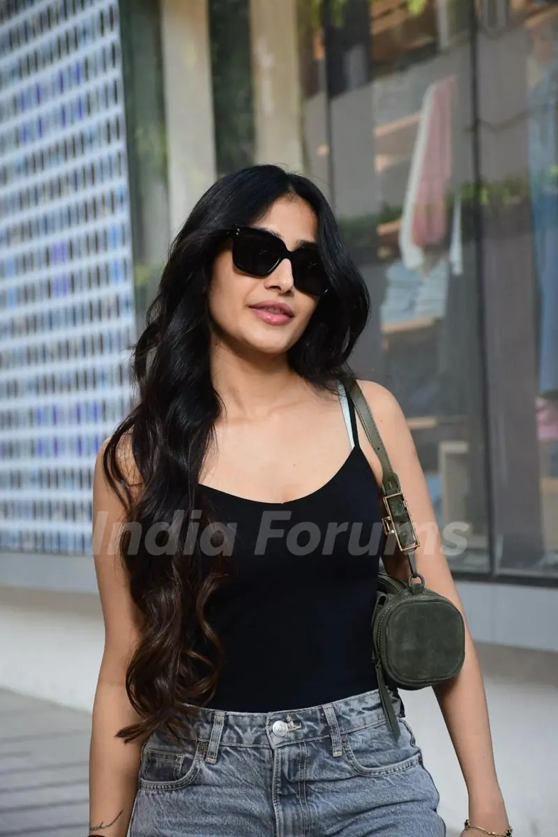 Dhanashree Verma Chahal spotted at Santacruz 